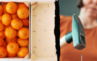 Continuar a utilizar caixas de tangerina